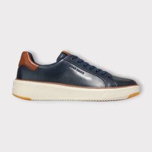 Men's Cole Haan GrandPro Topspin Sneaker in Navy Blazer Blue. C37158